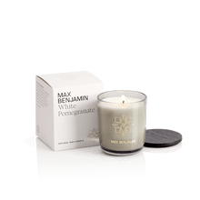 Load image into Gallery viewer, Max Benjamin - WHITE POMEGRANATE LUXURY NATURAL CANDLE Max Benjamin
