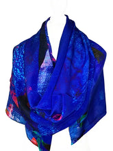 Load image into Gallery viewer, Copy of Luxurious 100% Silk Scarf Mrs Tea's Boutique and Bakery
