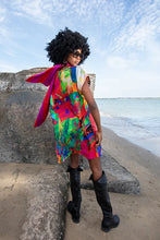 Load image into Gallery viewer, Copy of 100% Silk Shift Dress Turquoise Mrs Tea's Boutique and Bakery