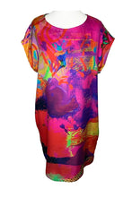 Load image into Gallery viewer, Copy of 100% Silk Shift Dress Turquoise Mrs Tea's Boutique and Bakery