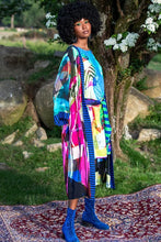 Load image into Gallery viewer, Copy of 100% Silk Shift Dress Green Mrs Tea's Boutique and Bakery