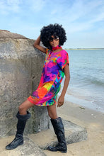 Load image into Gallery viewer, Copy of 100% Silk Shift Dress Turquoise Mrs Tea's Boutique and Bakery