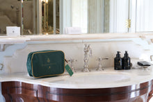 Load image into Gallery viewer, Ashford Castle Green Wash Bag