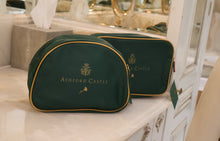 Load image into Gallery viewer, Ashford Castle Green Wash Bag