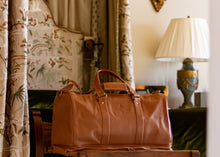 Load image into Gallery viewer, Ashford Castle Leather Duffell Bag Mrs Tea's Boutique and Bakery