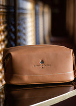 Load image into Gallery viewer, Leather Ashford Castle  Wash Bag Mrs Tea's Boutique and Bakery