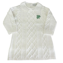 Load image into Gallery viewer, Shamrock Kids Aran Dress | Patrick Francis Mrs Tea's