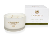 Load image into Gallery viewer, Rathbornes | Cedar, Cloves & Ambergris Scented Candle Mrs Tea's Boutique and Bakery