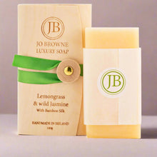 Load image into Gallery viewer, Jo Browne Luxury Soap – Lemongrass & Wild Jasmine Mrs Tea's Boutique and Bakery