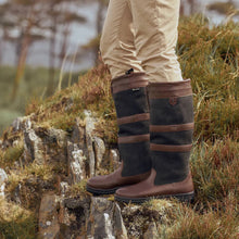Load image into Gallery viewer, Dubarry Mens Galway Boot (Black/Brown) Mrs Tea's Boutique and Bakery