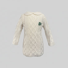 Load image into Gallery viewer, Shamrock Kids Aran Dress | Patrick Francis Mrs Tea's