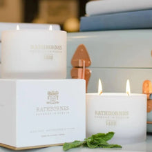 Load image into Gallery viewer, Rathbornes | Wild Mint, Watercress & Thyme Scented Candle Mrs Tea's Boutique and Bakery