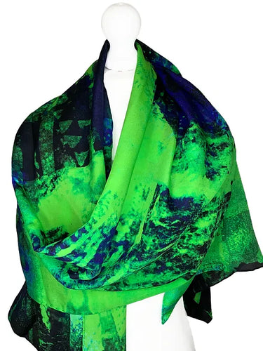Copy of Luxurious 100% Silk Scarf COCSILKL Mrs Tea's Boutique and Bakery