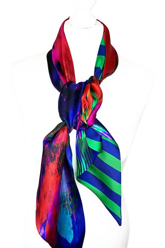 Copy of Luxurious 100% Silk Scarf COCSILKL Mrs Tea's Boutique and Bakery
