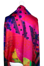 Load image into Gallery viewer, Copy of Luxurious Scarf Striped Edge Mrs Tea&#39;s Boutique and Bakery
