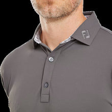 Load image into Gallery viewer, Solid with Primrose Trim Golf Shirt | FootJoy Mrs Tea&#39;s Boutique and Bakery
