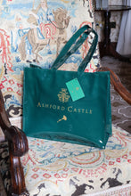 Load image into Gallery viewer, Ashford Castle Green Shoulder Vinyl Bag
