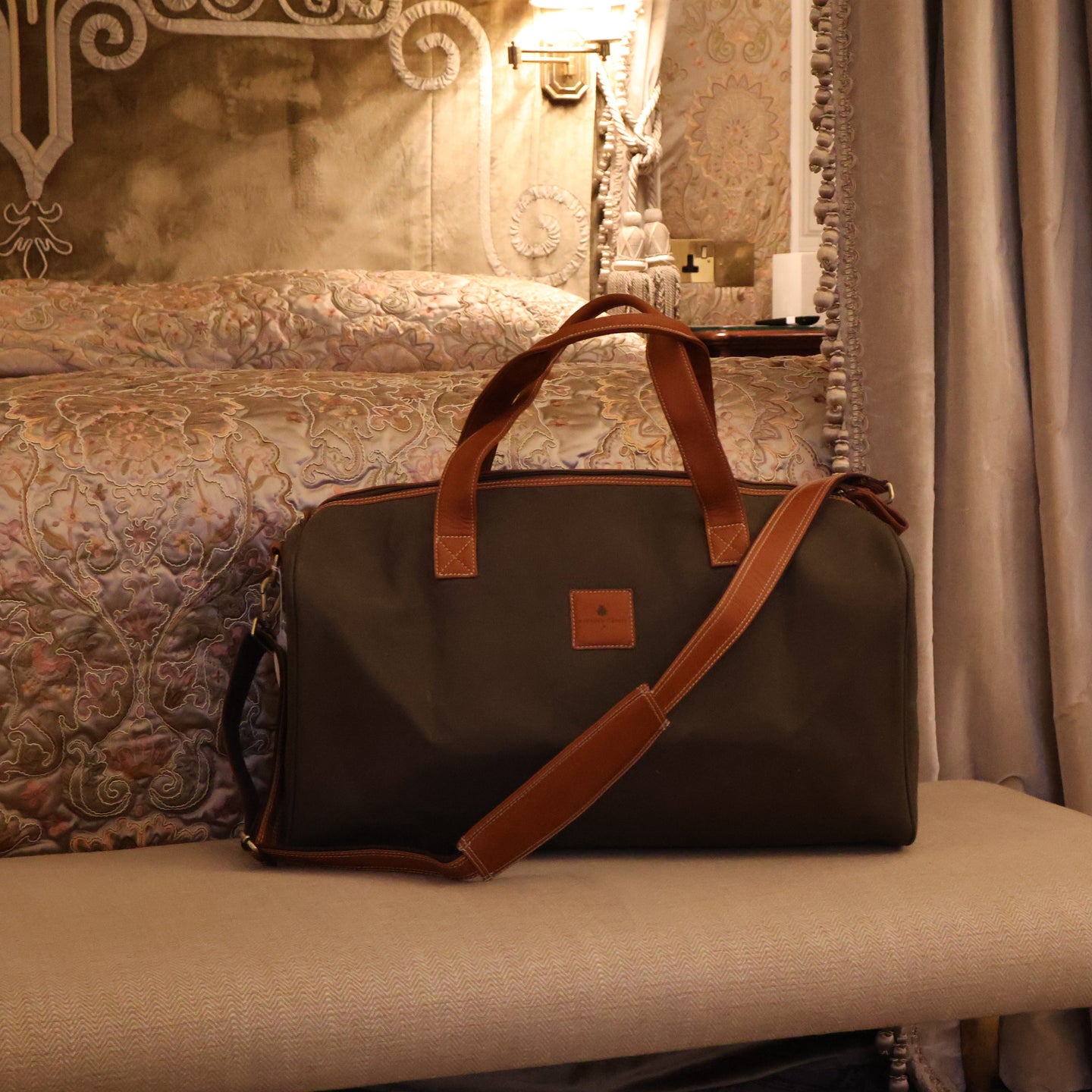 Ashford Castle Canvas Weekend Bag