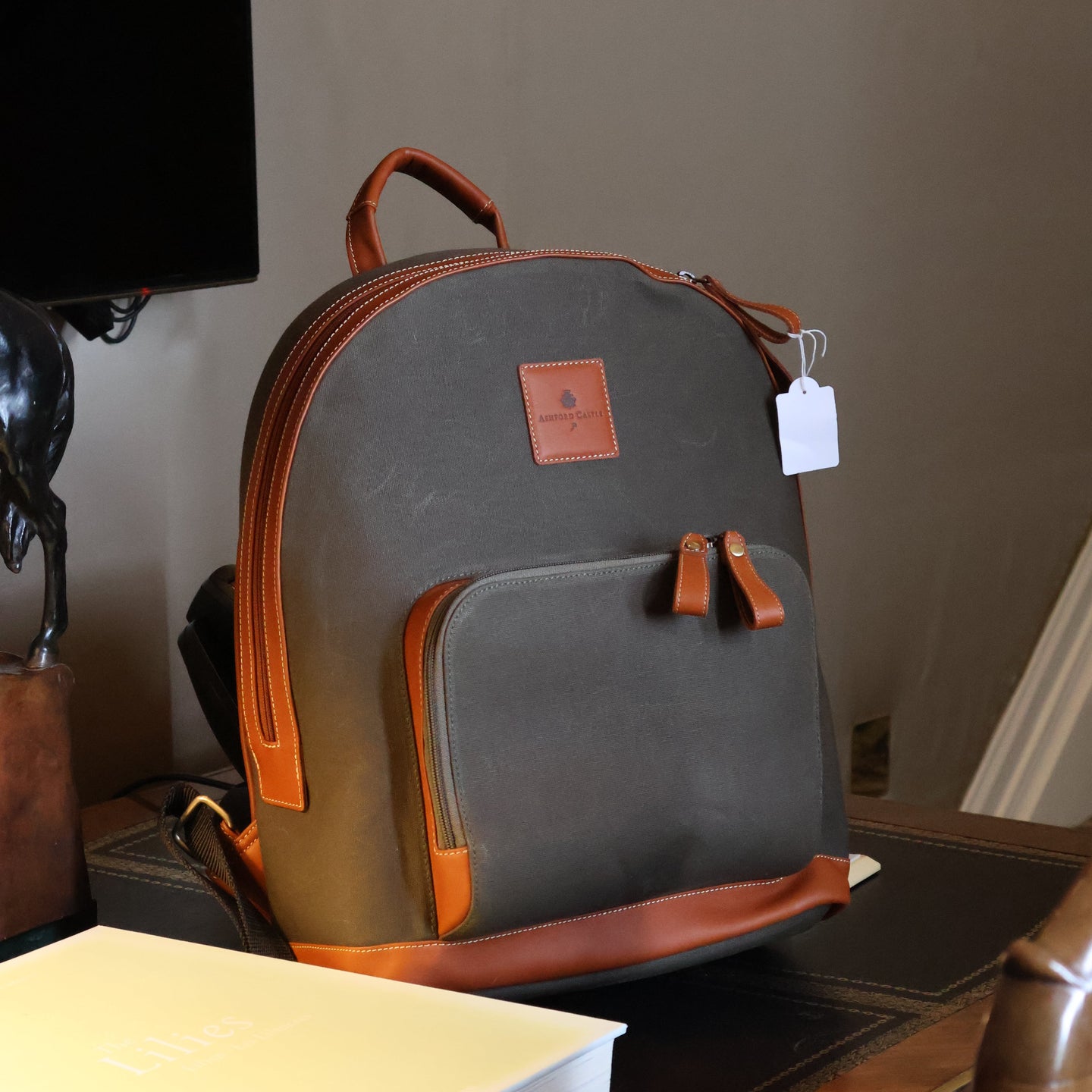 Ashford Castle Canvas Backpack