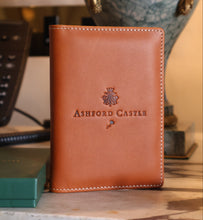 Load image into Gallery viewer, Ashford Castle Leather Passport Cover
