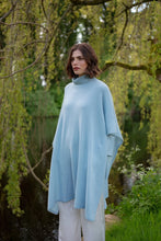 Load image into Gallery viewer, High Neck Cashmere Poncho Mrs Tea&#39;s Boutique and Bakery
