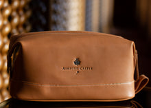 Load image into Gallery viewer, Leather Ashford Castle  Wash Bag Mrs Tea&#39;s Boutique and Bakery
