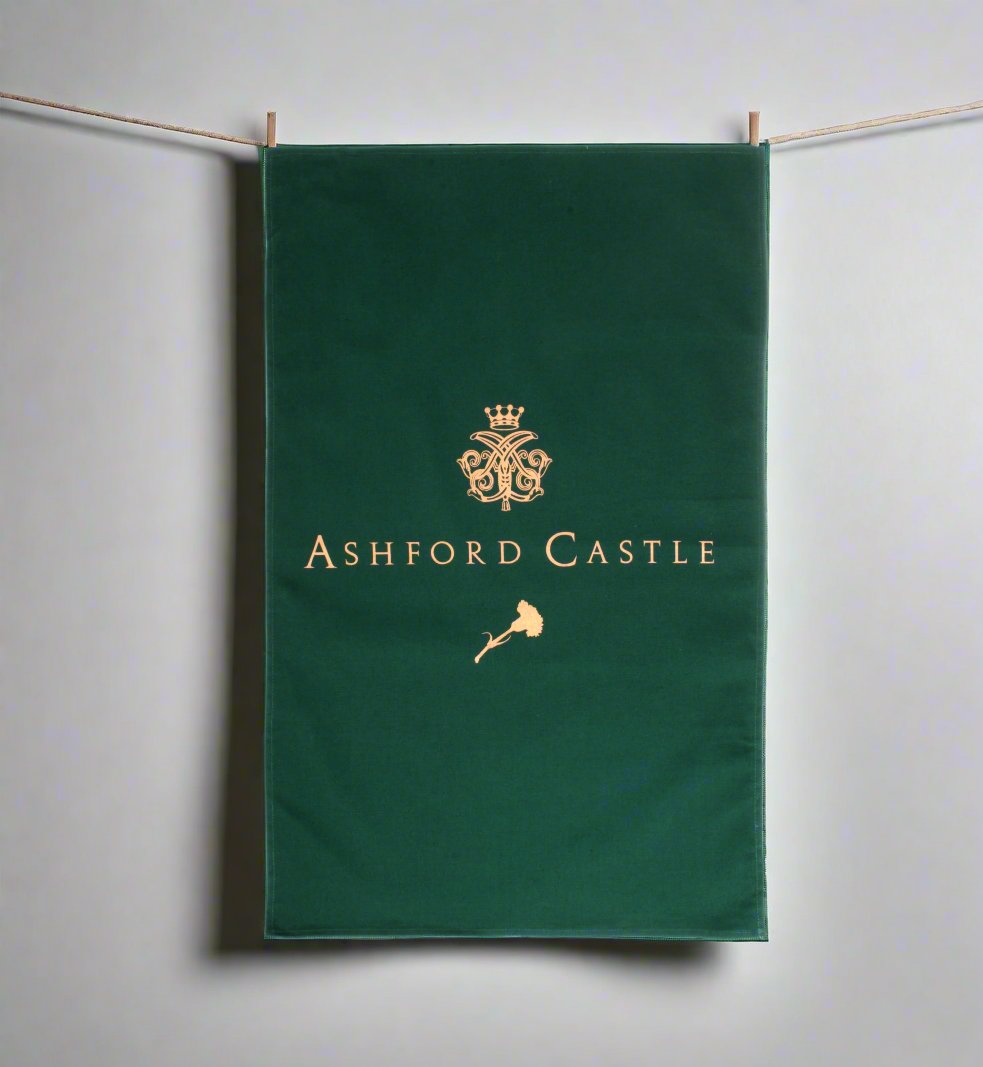 Ashford Castle Green - Tea Towel Mrs Tea's Boutique and Bakery