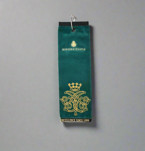 Ashford Castle Crested Golf Towel Mrs Tea's Boutique and Bakery