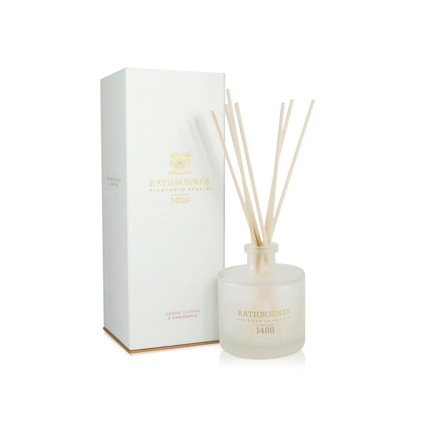 Rathbornes | Cedar, Cloves & Ambergris Scented Reed Diffuser / Refill Mrs Tea's Boutique and Bakery