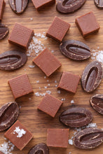 Load image into Gallery viewer, Ashford Castle Salted Dark Chocolate Fudge Mrs Tea&#39;s
