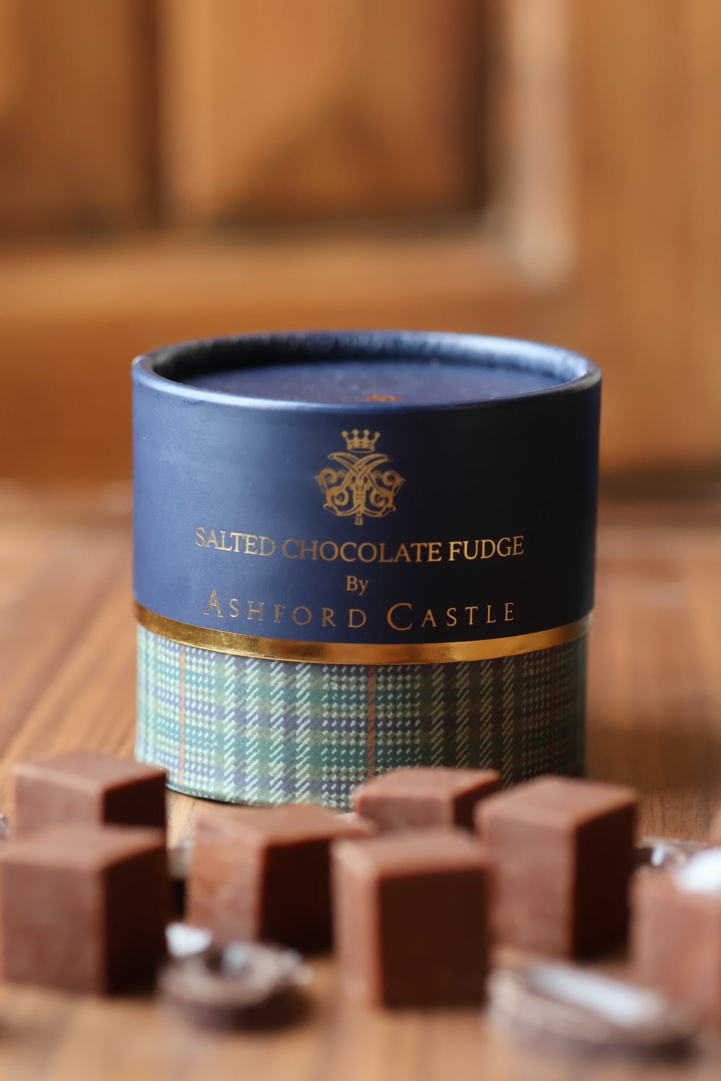 Ashford Castle Salted Dark Chocolate Fudge Mrs Tea's