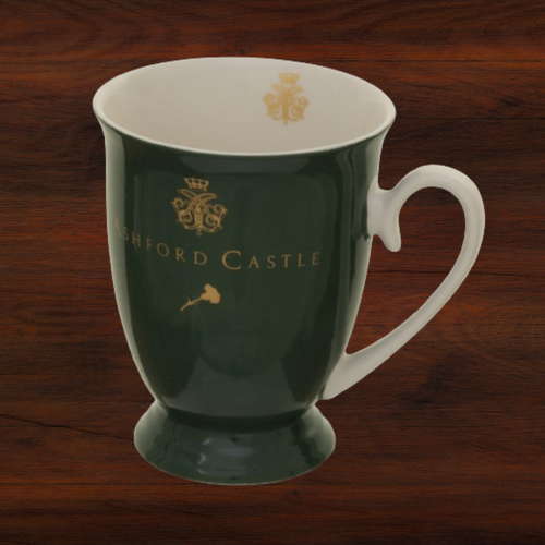 Ashford Castle Green -  Footed Mug Mrs Tea's Boutique and Bakery