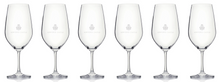 Load image into Gallery viewer, 6 X Ashford Crested Wine Glass Ashford Castle Boutique
