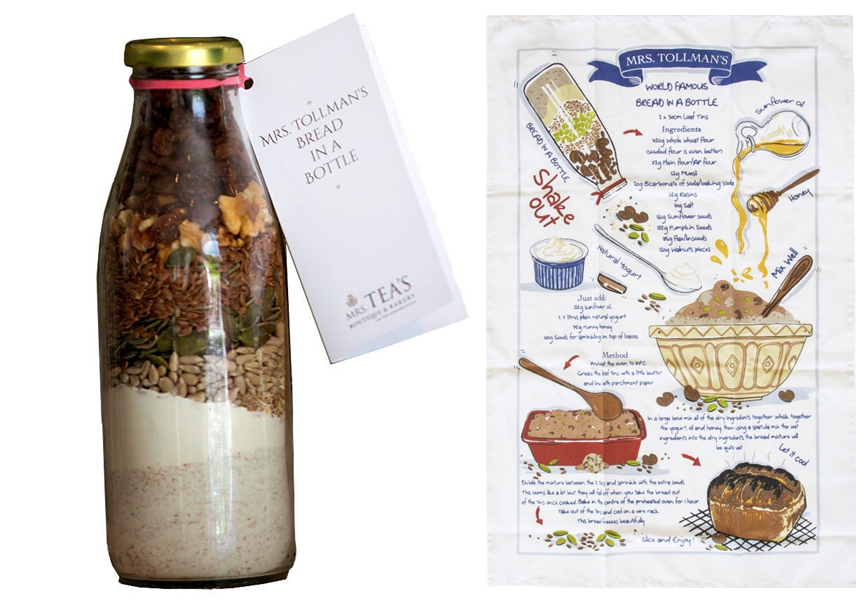 3 Bread in a Bottle and Tea Towel Free Mrs Tea's Boutique and Bakery