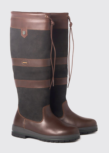 Dubarry Galway Boot Black/Brown Mrs Tea's Boutique and Bakery