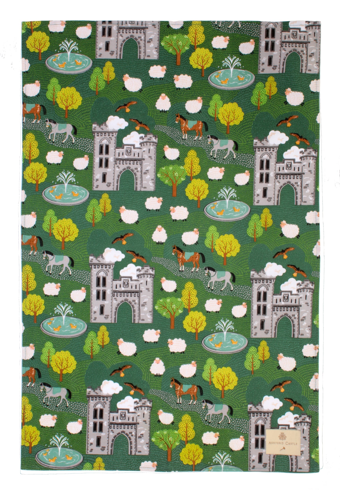 Ashford Castle Quirky Sheep - Tea Towel Mrs Tea's Boutique and Bakery