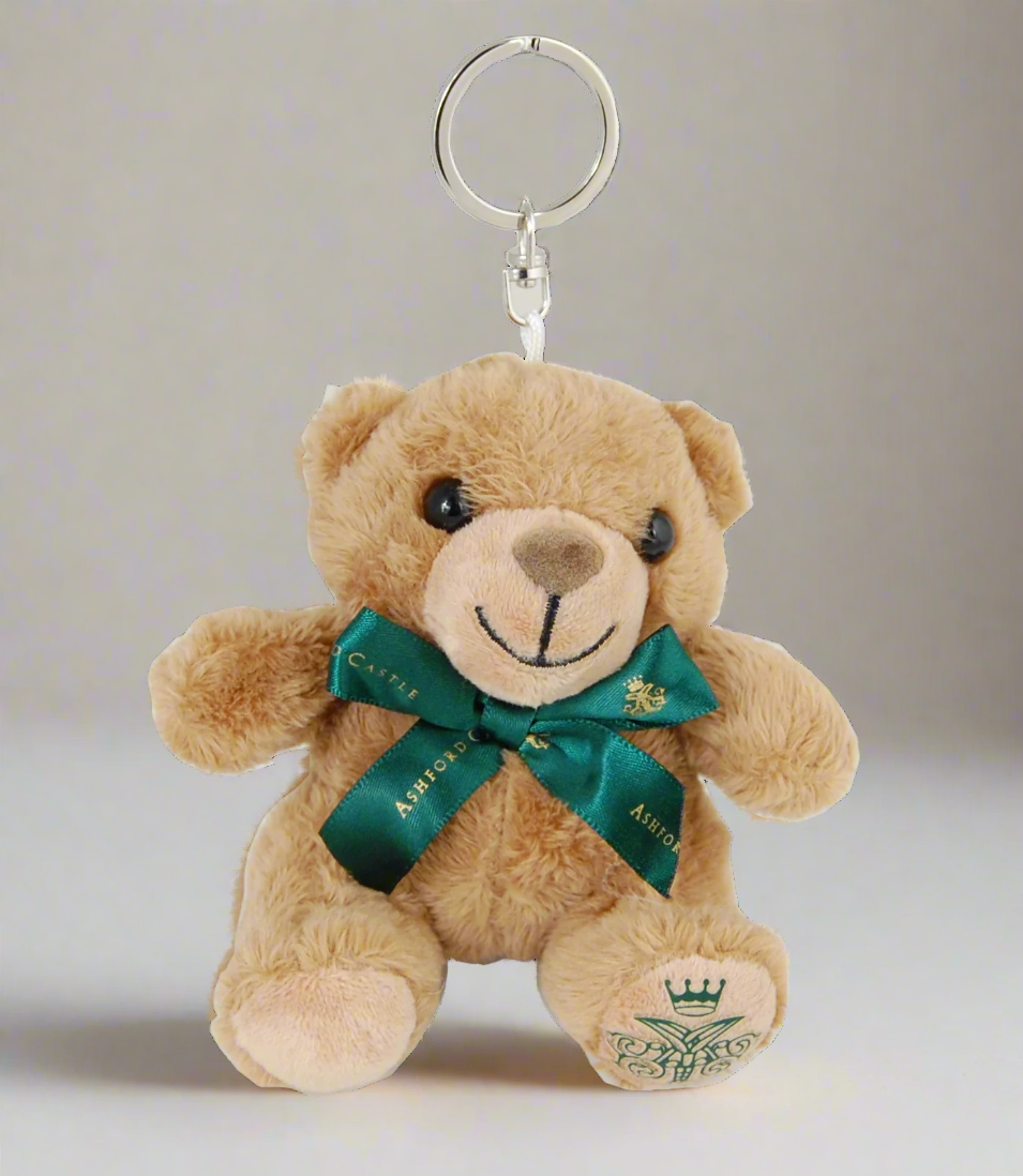 Plush teddy bear keychain discount