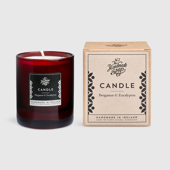 The Handmade Soap Company - Bergamot and Eucalyptus Soy Candle