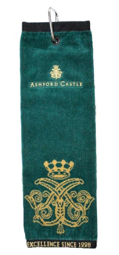 Ashford Castle Crested Golf Towel Mrs Tea's Boutique and Bakery