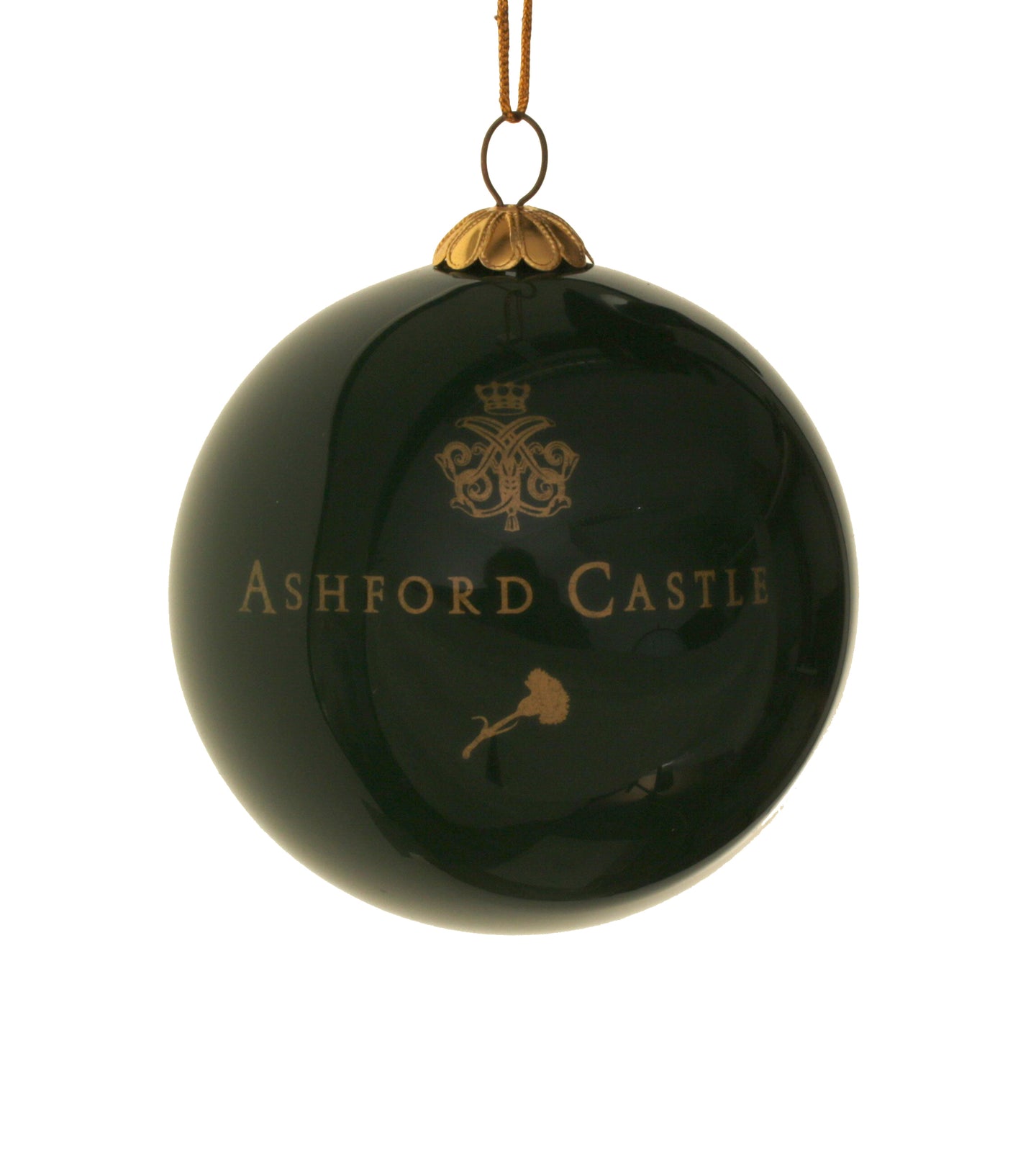 Ashford Castle Green - Christmas Bauble Mrs Tea's Boutique and Bakery
