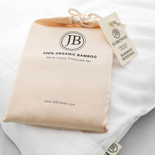 Jo Browne 100% Luxury Bamboo Pillowcase Set Mrs Tea's Boutique and Bakery