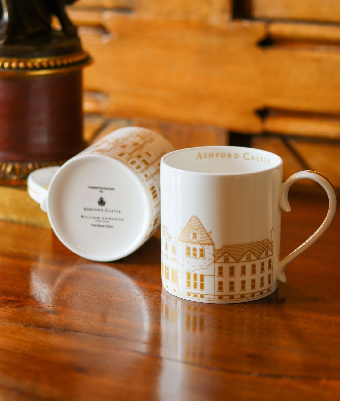 A Selection of Ashford Castle Teas with 2 Ashford Limited Edition Mugs Mrs Teas Boutique