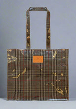 Load image into Gallery viewer, Ashford Castle Tartan - Shoulder Vinyl Bag Mrs Tea&#39;s Boutique and Bakery
